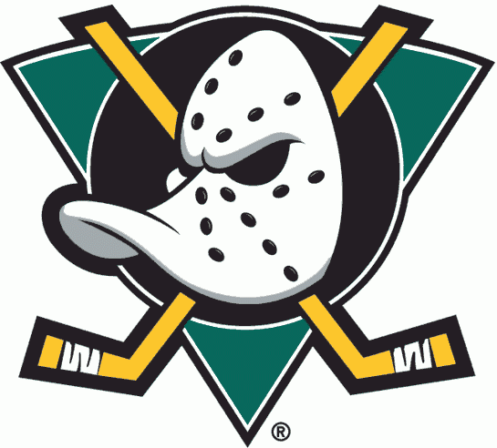 Anaheim Ducks 1993 94-2005 06 Primary Logo Print Decal